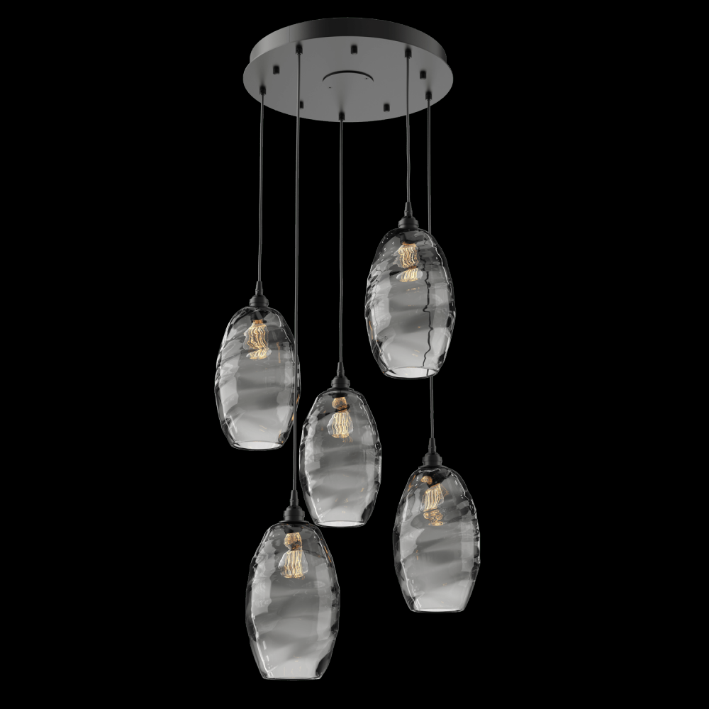 Ellisse Round 5pc Multi-Pendant