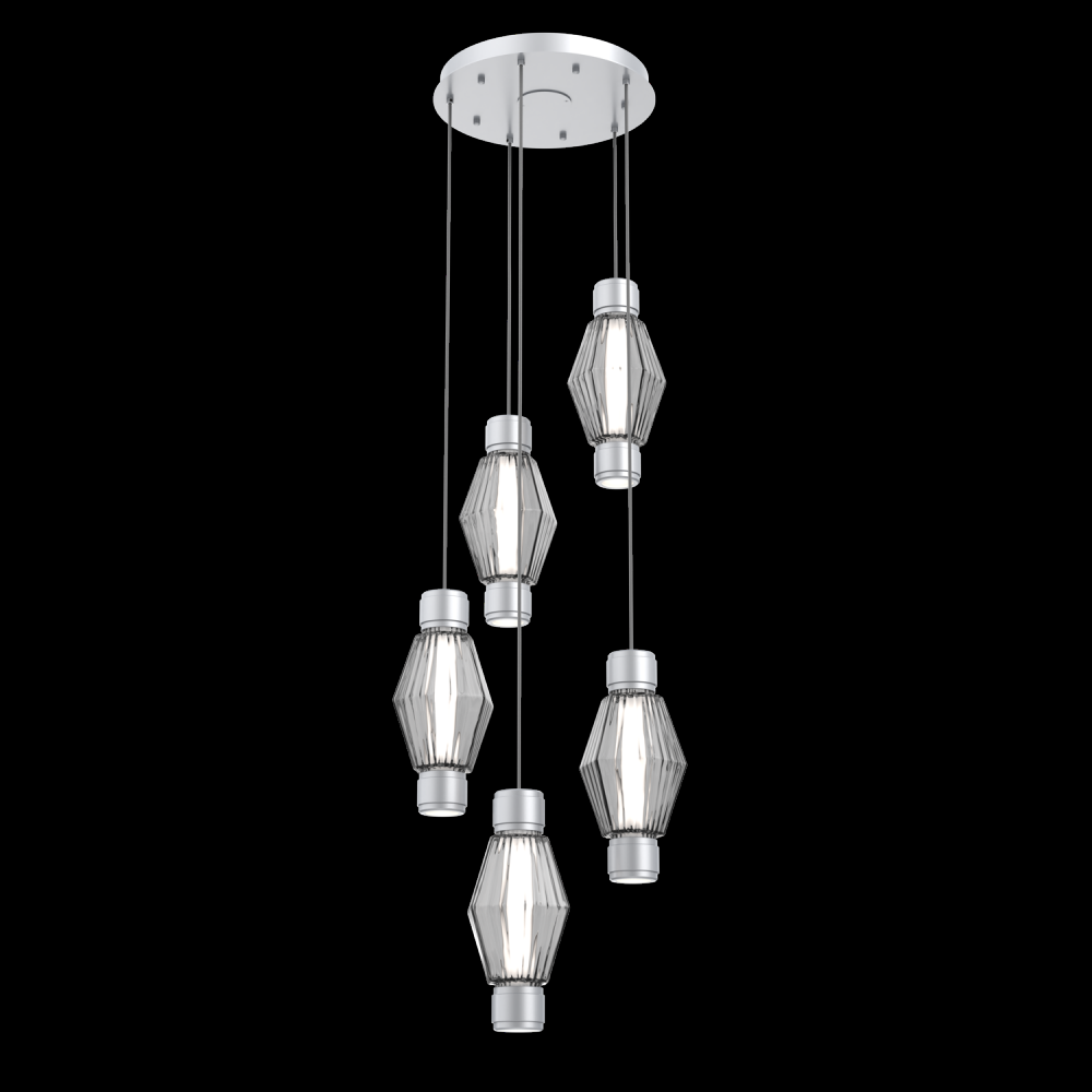 Mandrel Round 5pc Multi-Pendant - Aalto