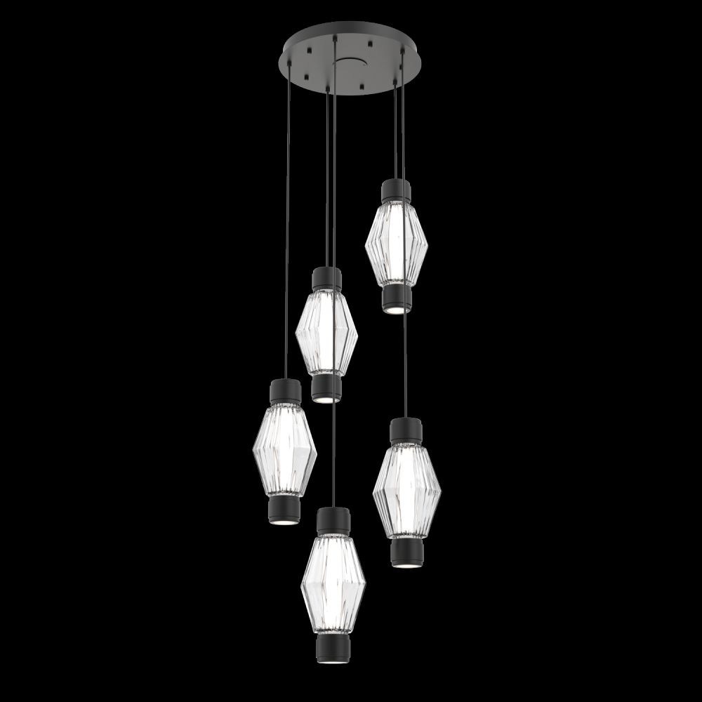 Mandrel Round 5pc Multi-Pendant - Aalto