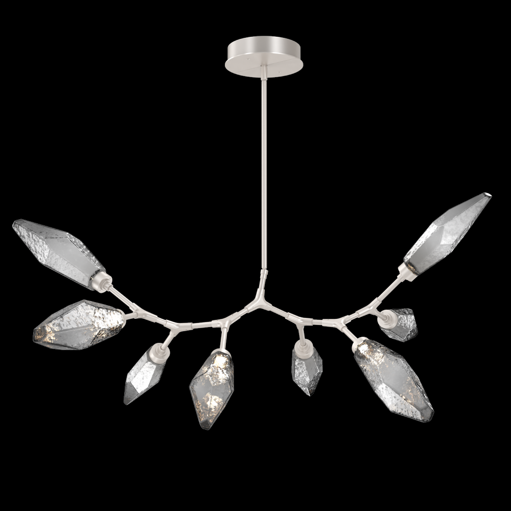 Rock Crystal Modern Branch Chandelier - Quick Ship