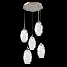 Hammerton CHB0035-05-BS-OC-C01-E2 - Ellisse Round 5pc Multi-Pendant