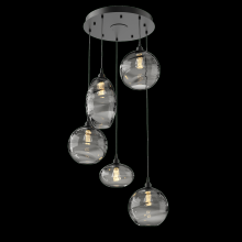 Hammerton CHB0048-05-MB-OS-C01-E2 - Misto Round 5pc Multi-Pendant