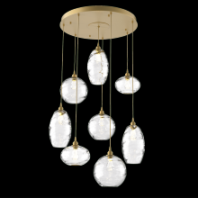 Hammerton CHB0048-08-GB-OC-C01-E2 - Misto Round 8pc Multi-Pendant