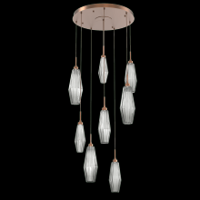 Hammerton CHB0049-08-BB-RS-C01-L3 - Aalto Round 8pc Multi-Pendant