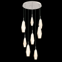 Hammerton CHB0049-08-BS-RA-C01-L3 - Aalto Round 8pc Multi-Pendant