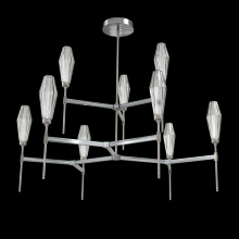 Hammerton CHB0049-54-GM-RS-001-L1 - Aalto Round Chandelier-54-Gunmetal