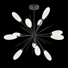 Hammerton CHB0071-0B-MB-WL-001-L3 - Fiori  Starburst Chandelier - 46&#34; -Matte Black