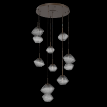 Hammerton CHB0089-08-FB-S-C01-L1 - Mesa Round Pendant Chandelier