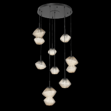 Hammerton CHB0089-08-MB-A-C01-L1 - Mesa Round 8pc Multi-Pendant