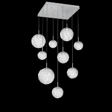 Hammerton CHB0092-09-CS-C-C01-L3 - Gaia Square Multi-Pendant Chandelier