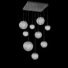 Hammerton CHB0092-09-MB-S-C01-L1 - Gaia Square Multi-Pendant Chandelier