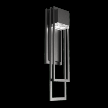 Hammerton ODB0083-01-AG-CC-L2 - Cascade Sconce 18&#34;-Argento Grey-Clear Cast