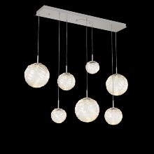 Hammerton PLB0092-07-BS-A-C01-L1 - Gaia Linear Multi-Pendant Chandelier