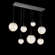 Hammerton PLB0092-07-GP-A-C01-L1 - Gaia Linear Multi-Pendant Chandelier