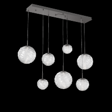 Hammerton PLB0092-07-GP-C-C01-L3 - Gaia Linear Multi-Pendant Chandelier