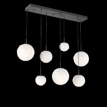 Hammerton PLB0092-07-MB-WL-C01-L3 - Gaia Linear Multi-Pendant Chandelier