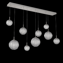 Hammerton PLB0092-09-BS-S-C01-L1 - Gaia Linear Multi-Pendant Chandelier