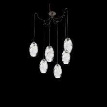 Hammerton SCB0035-06-FB-OC-C01-E2 - Ellisse Round 6pc Swag Multi-Pendant