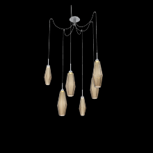 Hammerton SCB0049-06-CS-RB-C01-L3 - Aalto Round 6pc Swag Multi-Pendant