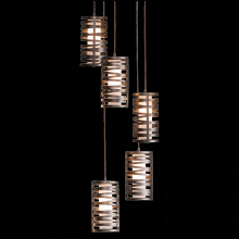 Hammerton CHB0013-05-GP-F-C01-L1 - Tempest Round 5pc Multi-Pendant