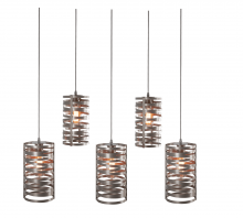 Hammerton PLB0013-05-FB-0-C01-E2 - Tempest Linear 5pc Multi-Pendant