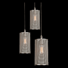 Hammerton CHB0019-08-FB-0G-C01-L1 - Uptown Mesh Round 8pc Multi-Pendant