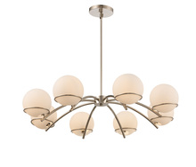 Kalco 513572PN - Everett 8 Light Chandelier