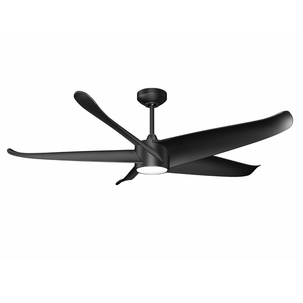 MAX-5 52 in. Black Ceiling Fan