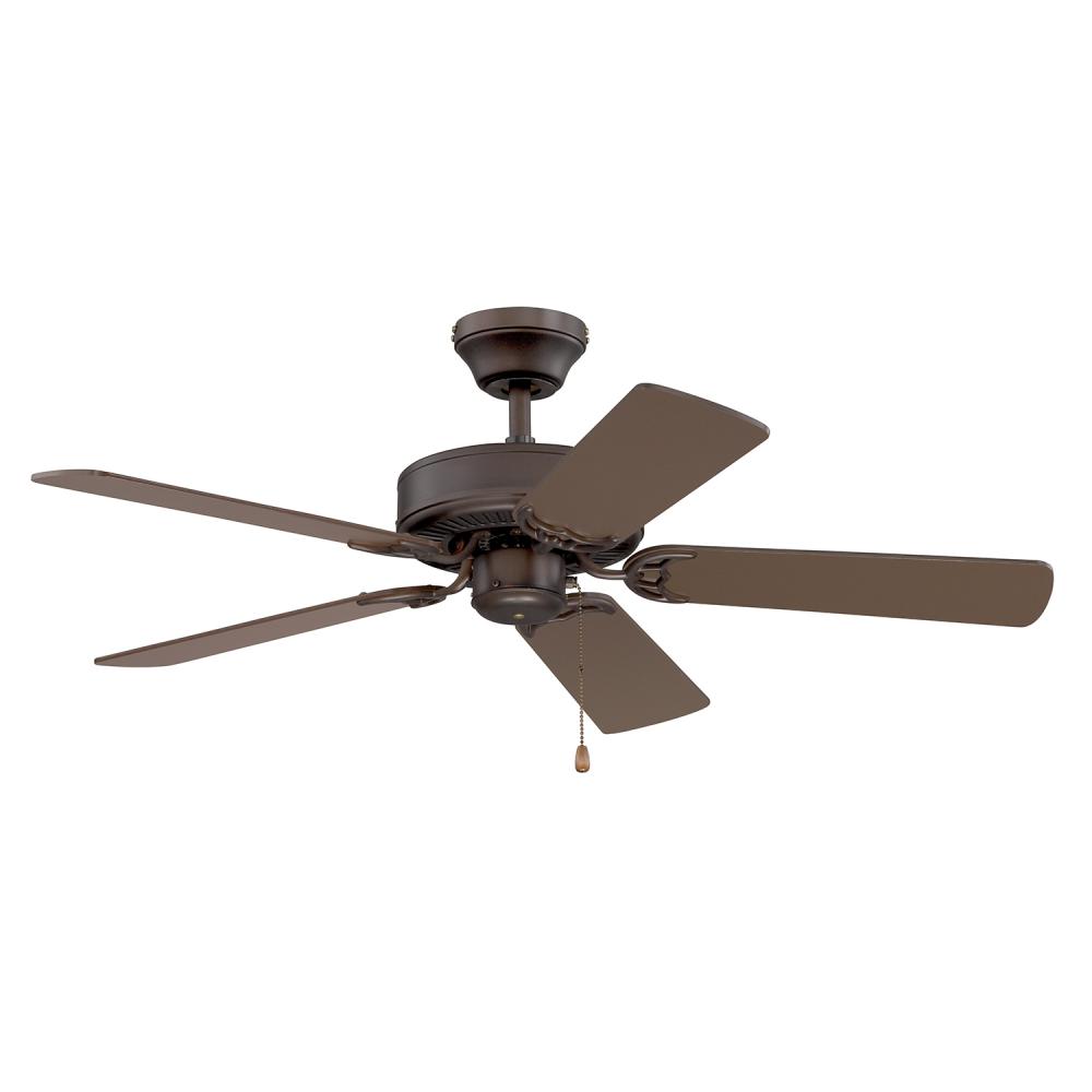 Builder&#39;s Choice 42 in. Oil Rubbed Bronze Ceiling Fan