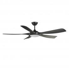 Kendal AC23856-BLK - MISTRAL 56 in. Black Ceiling Fan