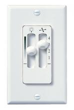 Kendal FC2 - White Fan Wall Mount Control