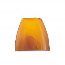 Kendal RG57-AS - Amber Swirl Glass Replacement Glass