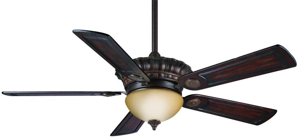 Seven Light Brushed Cocoa Ceiling Fan