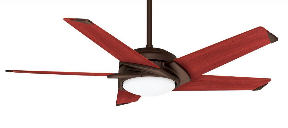 One Light Alpha Bronze Ceiling Fan