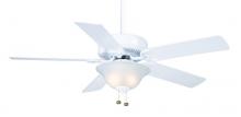 Casablanca AEP 84G11D - Three Light Snow White Glass: Swirled White Ceiling Fan