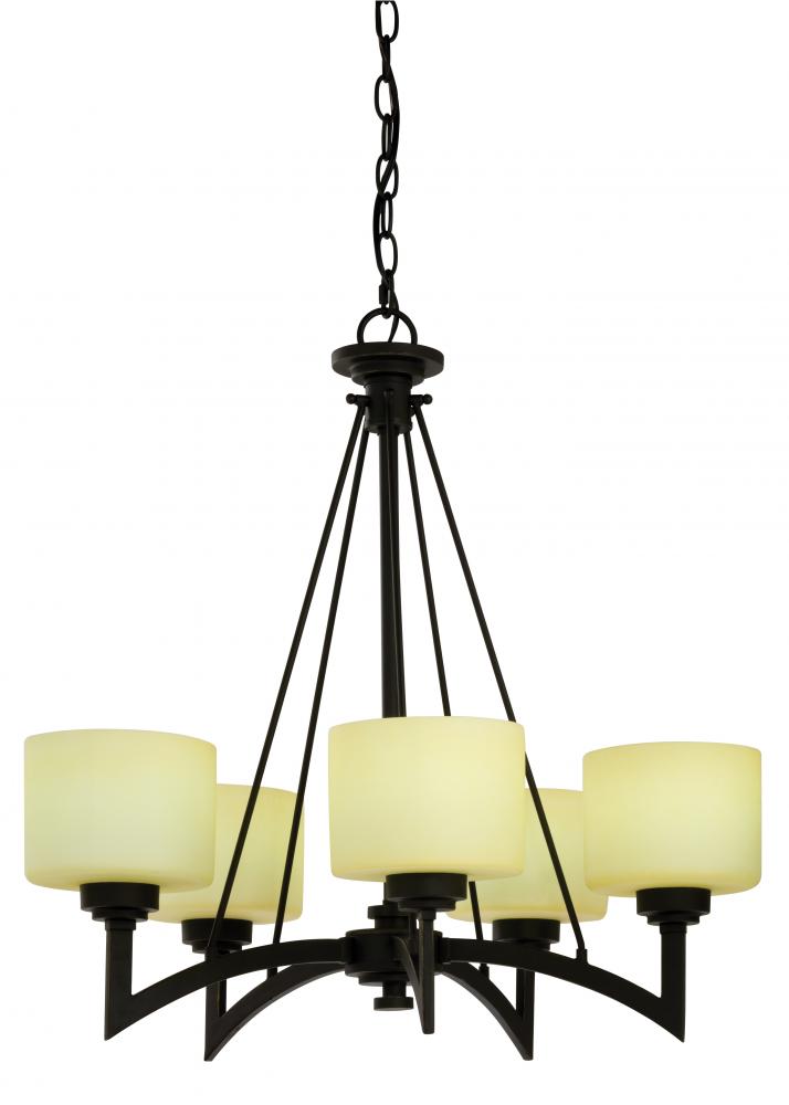 Black Up Chandelier