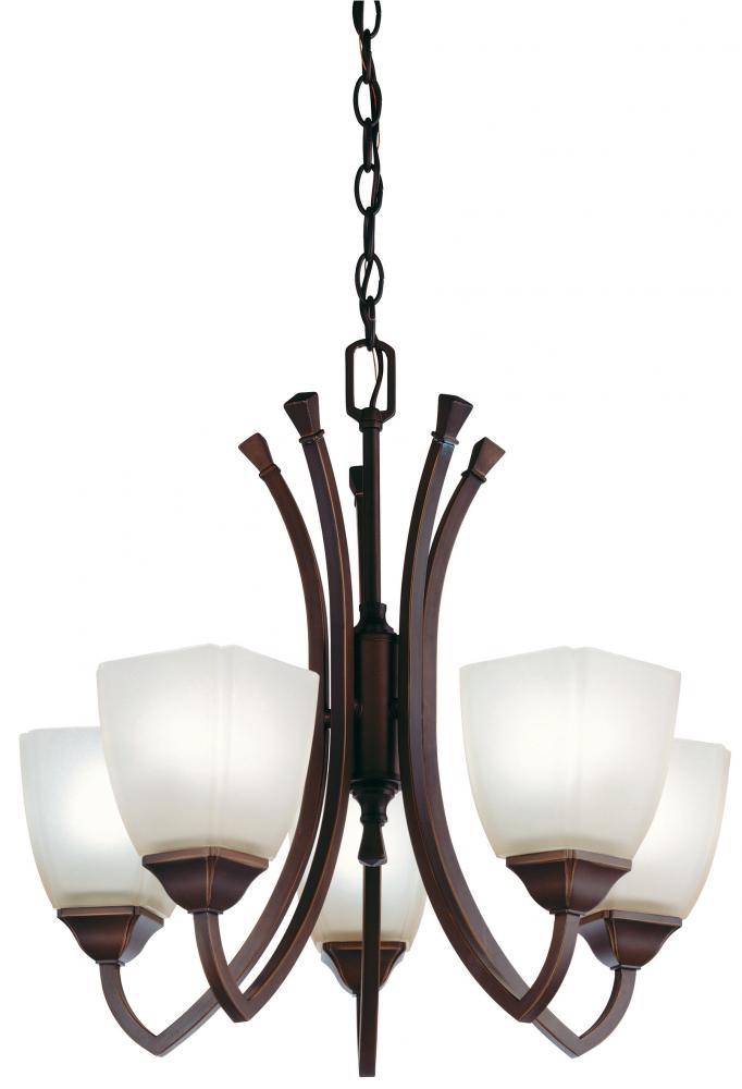 Bronze Up Chandelier