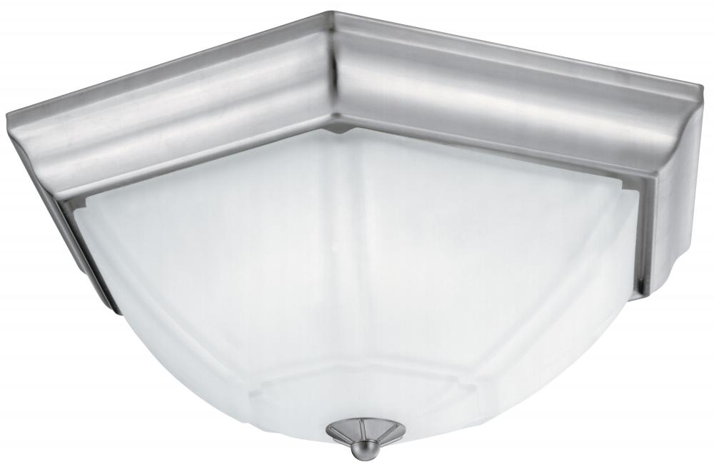 Nickel Bowl Flush Mount