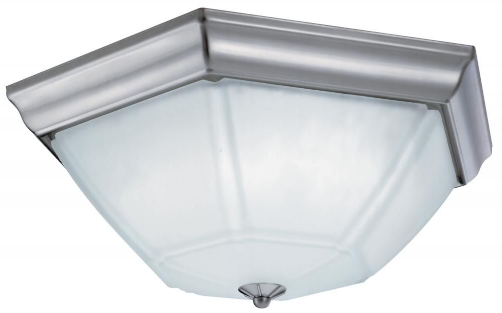 Nickel Bowl Flush Mount