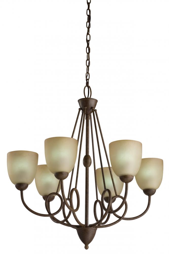 Bronze Up Chandelier