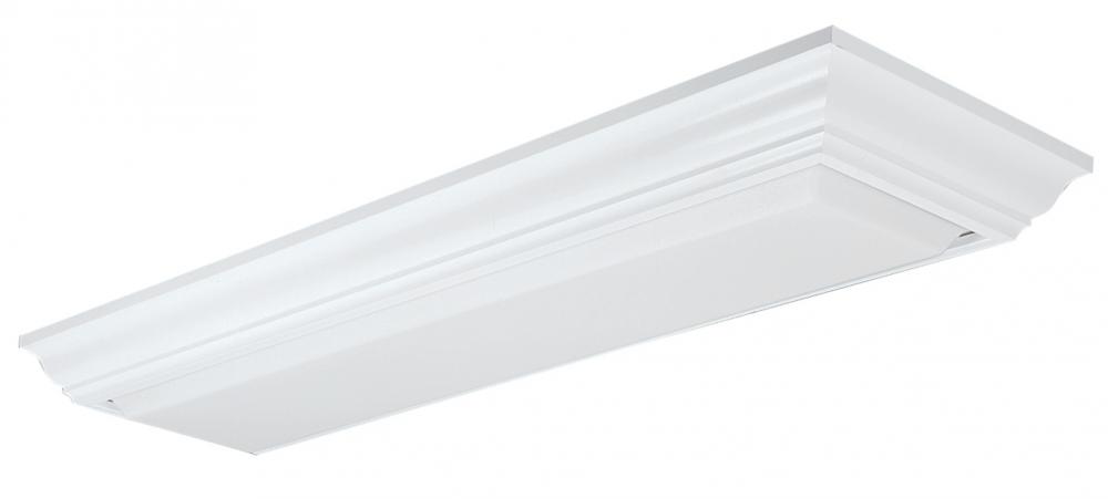 Two Light White Fluorescent Light