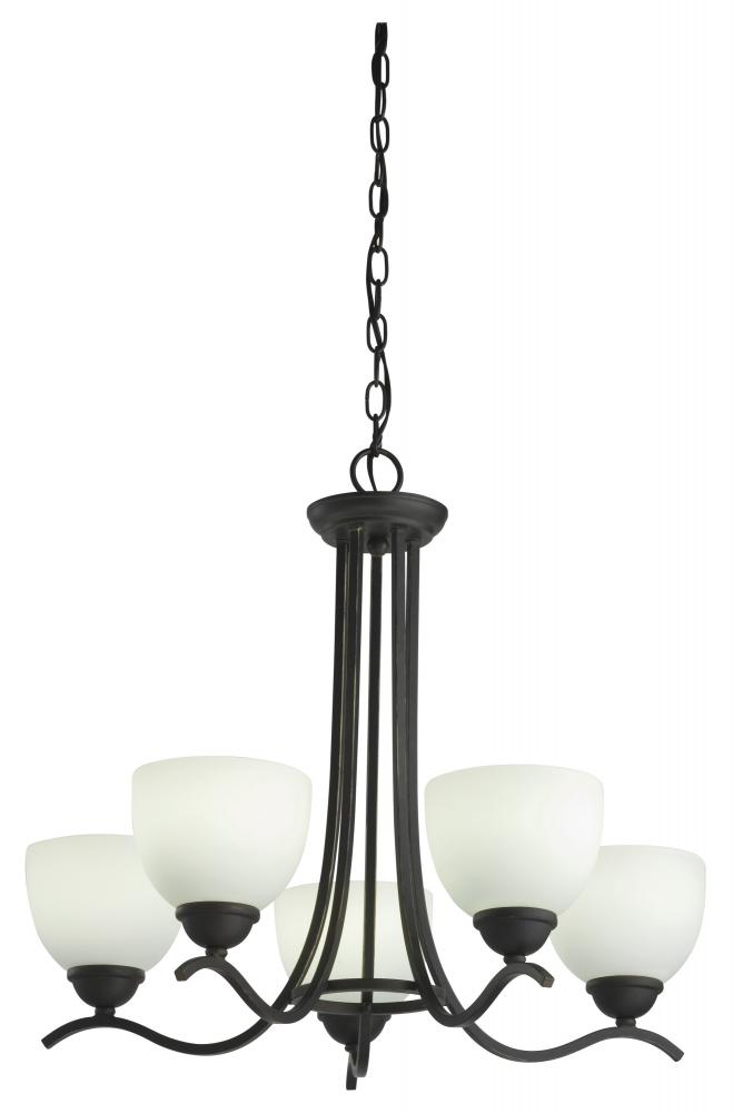 Black Up Chandelier