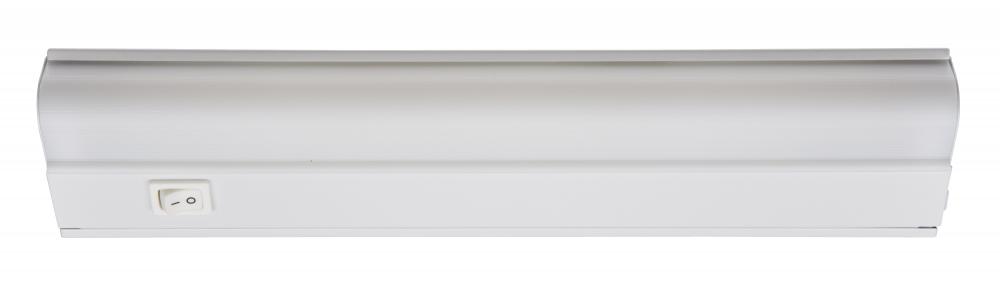 One Light White Undercabinet Strip