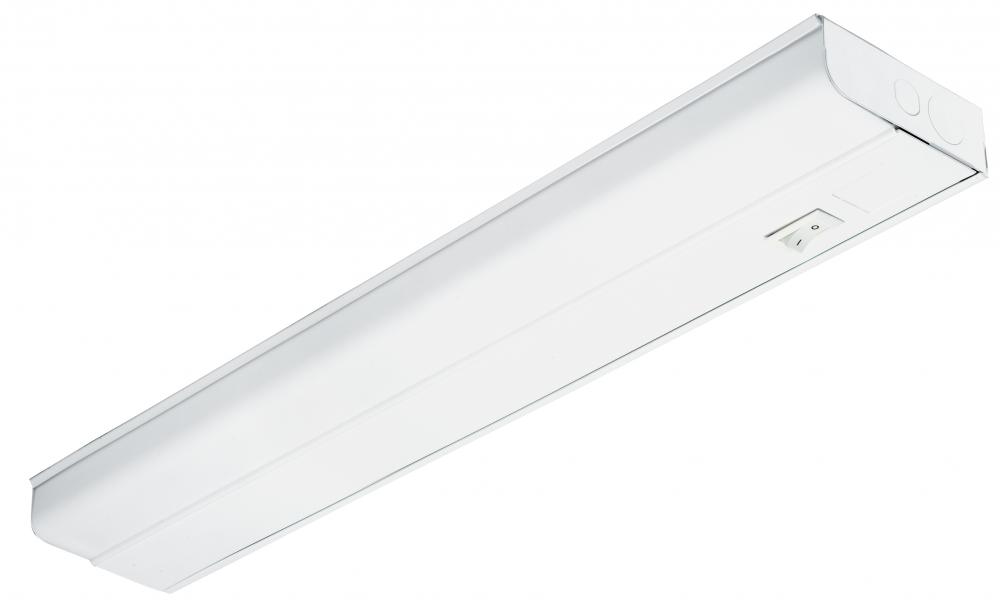 One Light White Undercabinet Strip