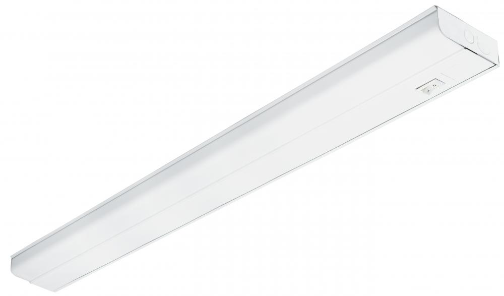 One Light White Undercabinet Strip