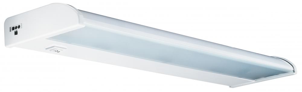 Three Light White Undercabinet Strip