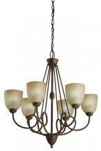 Light Concepts (Lithonia) 10886 BZG - Bronze Up Chandelier