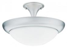 Light Concepts (Lithonia) 11736 BN - Nickel Bowl Semi-Flush Mount