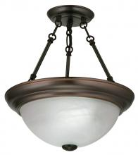 Light Concepts (Lithonia) 11782 BZ - Bronze Bowl Semi-Flush Mount