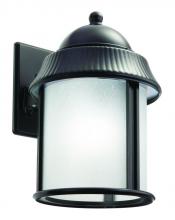 Light Concepts (Lithonia) OALR 50M 120 P LP BL - One Light Black Wall Lantern